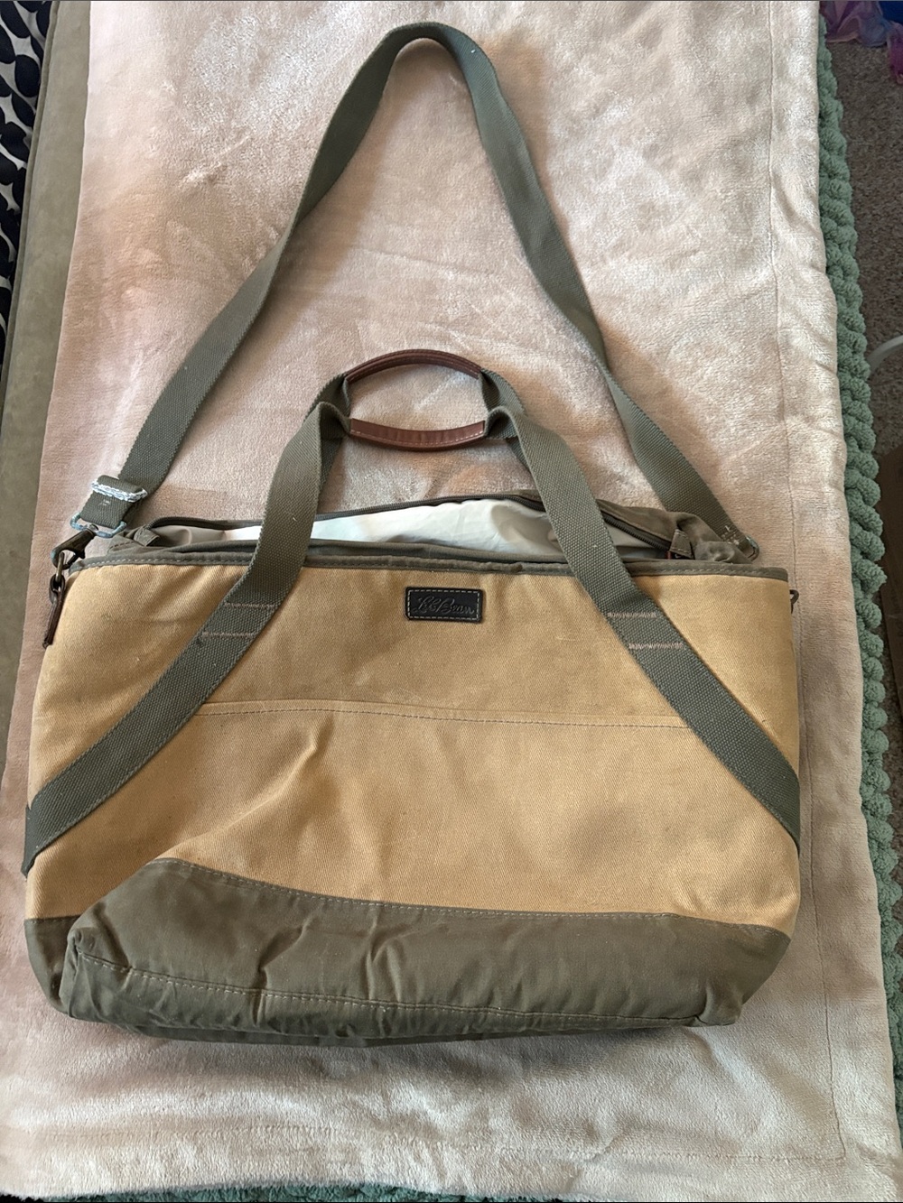 〰️ vintage llbean cooler bag